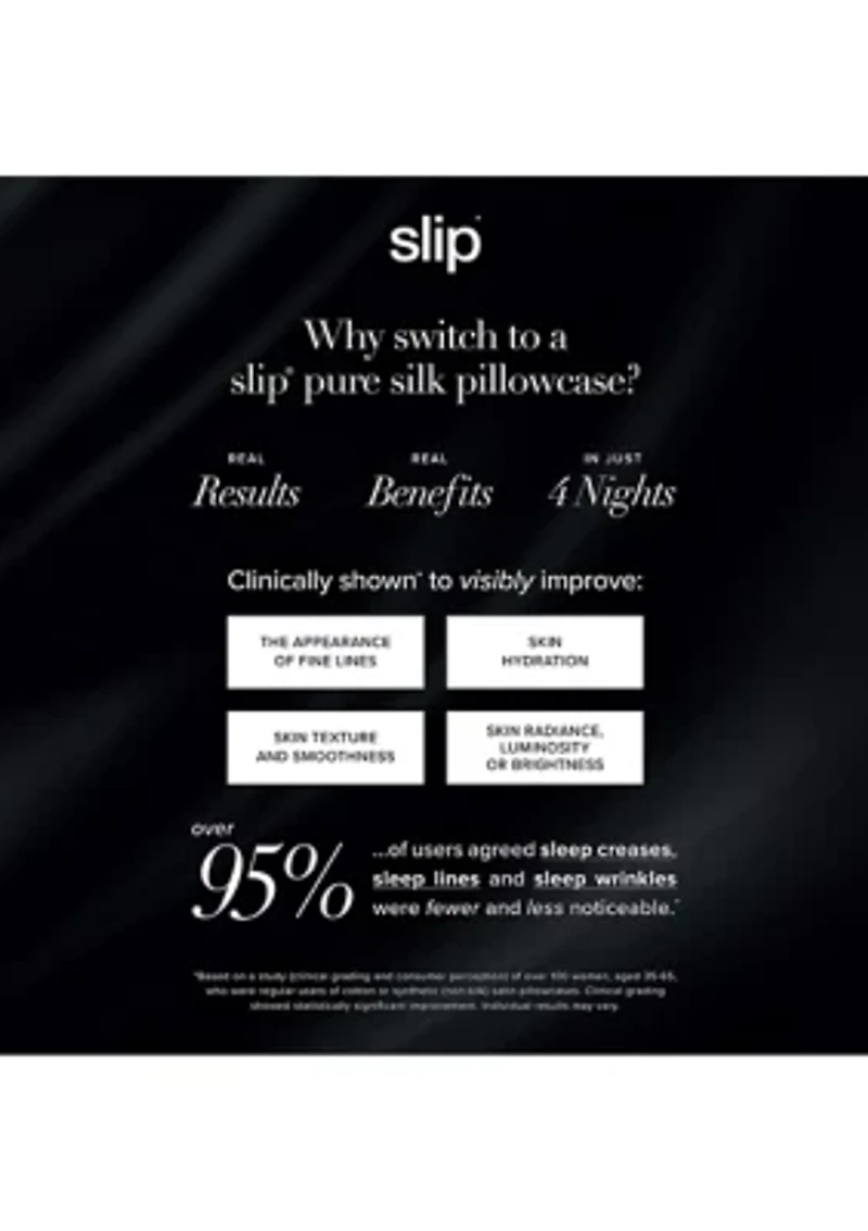 Slip Pure Silk Queen Pillowcase - Bluebelle