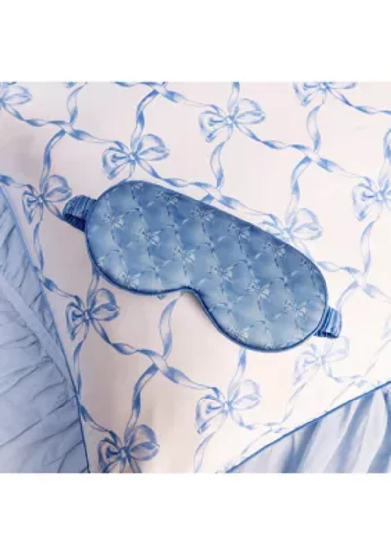 Pure Silk Contour Sleep Mask - Bluebelle