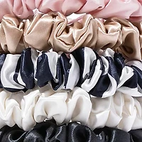 Pure Silk Midi Scrunchies - Multi