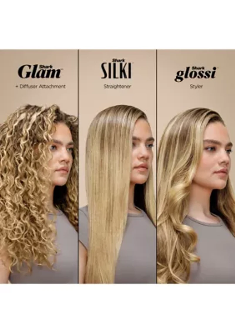 Glam™ Ceramic & Powerful Air Styling & Drying System with Diffuser