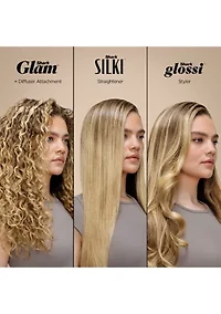 Glam™ Ceramic & Powerful Air Styling & Drying System with Diffuser