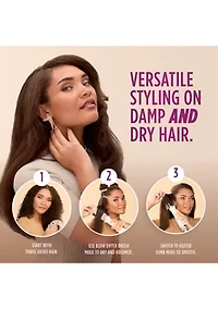 SmoothStyle™ Heated Comb & Blow Dryer Brush With Storage Bag