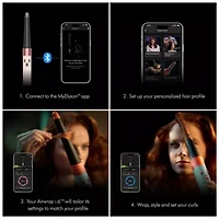 AirWrap Multi-Styler Curly+Coily Ceramic Pink/Rose Gold