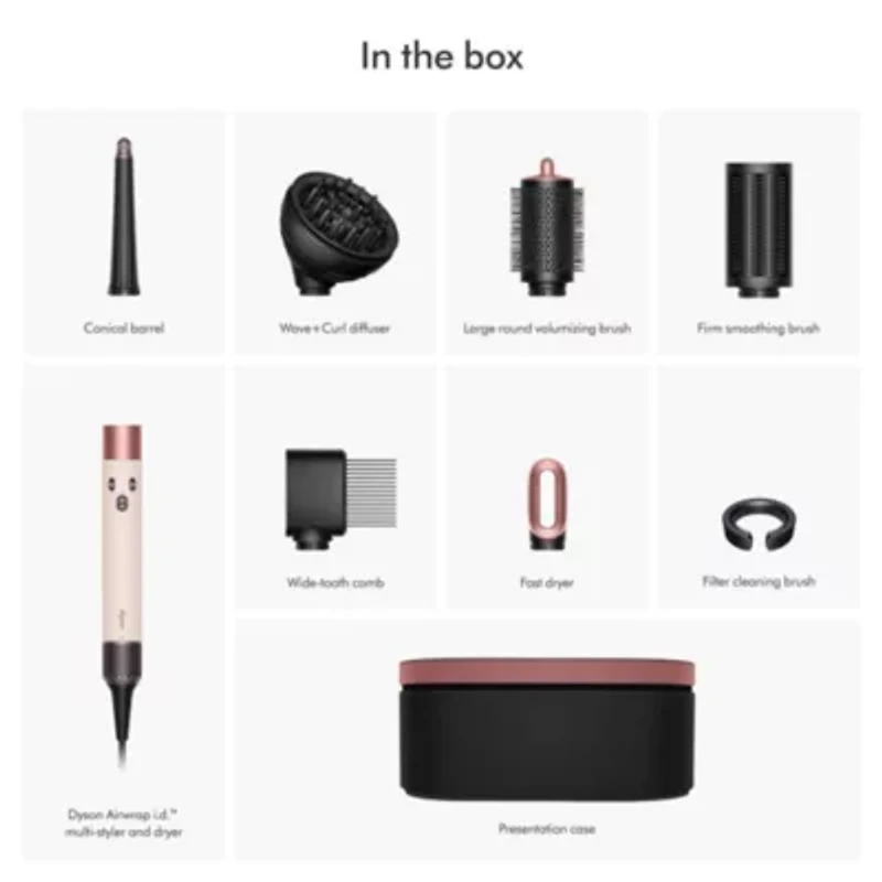 AirWrap Multi-Styler Curly+Coily Ceramic Pink/Rose Gold
