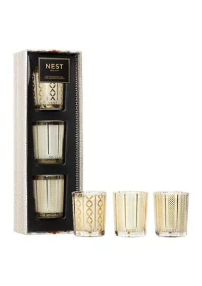 Festive Votive Candle Trio Set