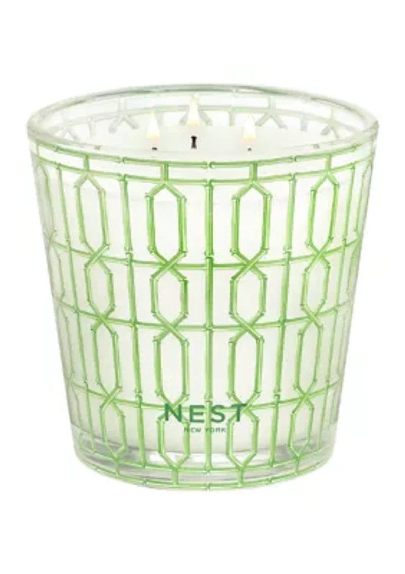 Bamboo Decorative 3-Wick Candle