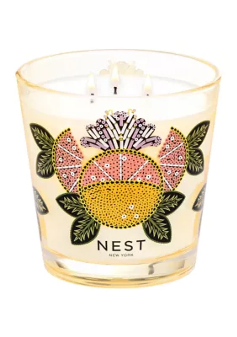 Grapefruit Decorative 3-Wick Candle