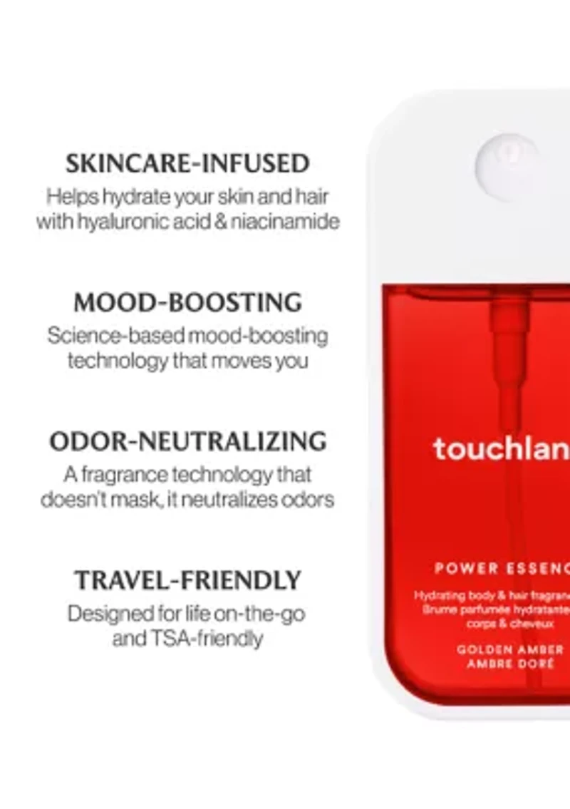 Power Essence Body & Hair Fragrance Mist Golden Amber