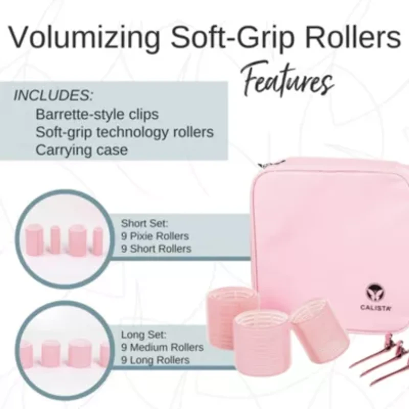 Volumizing Soft Grip Rollers