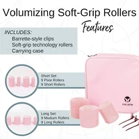 Volumizing Soft Grip Rollers