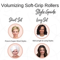 Volumizing Soft Grip Rollers