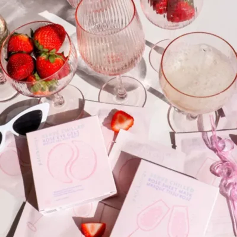 Serve Chilled Rose Eye Gels