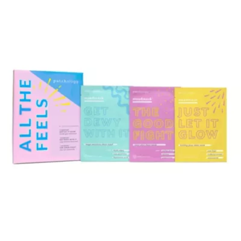 Moodmask All the Feels Sheet Masks Trio