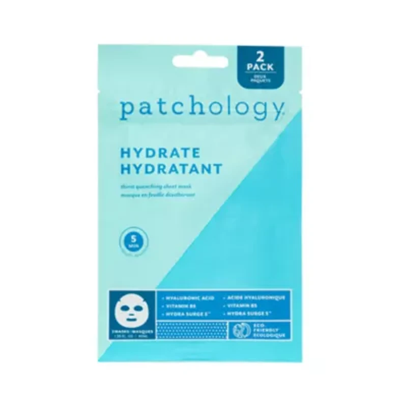 Hydrate Face Sheets Masks 2-pack