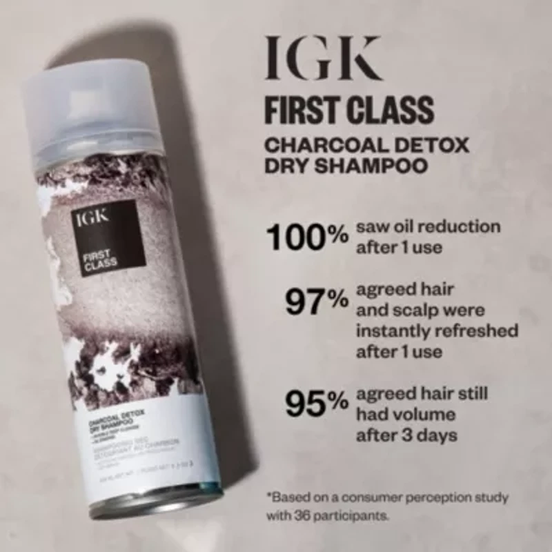 First Class Charcoal Detox Dry Shampoo