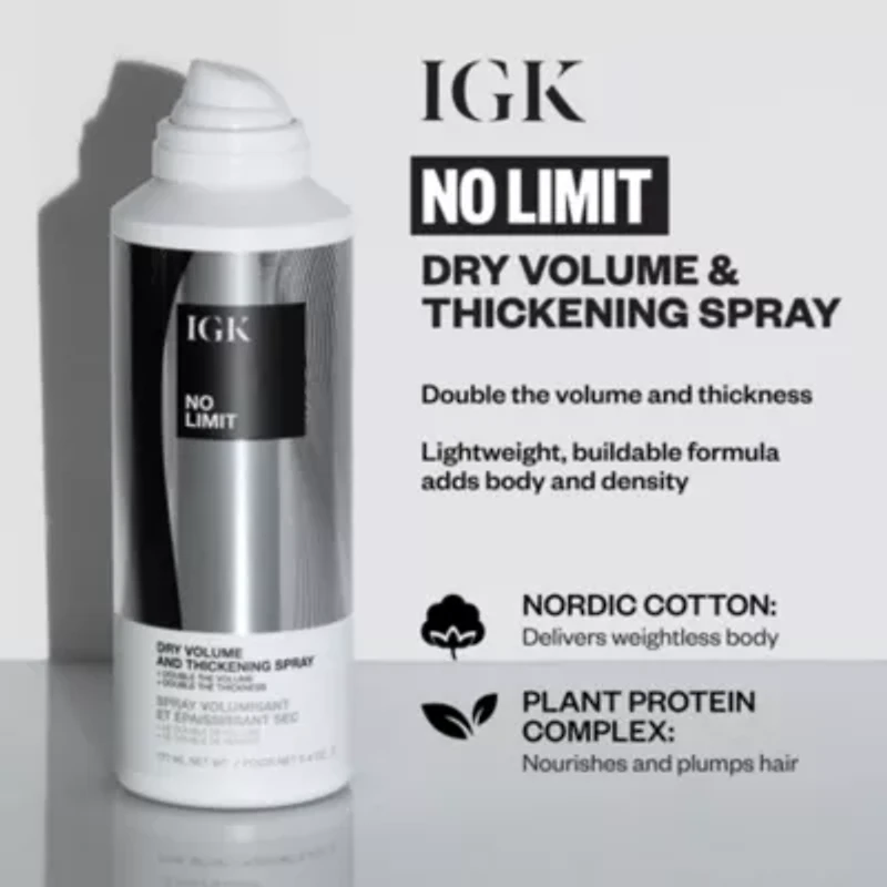 No Limit Dry Volume And Thickening Spray