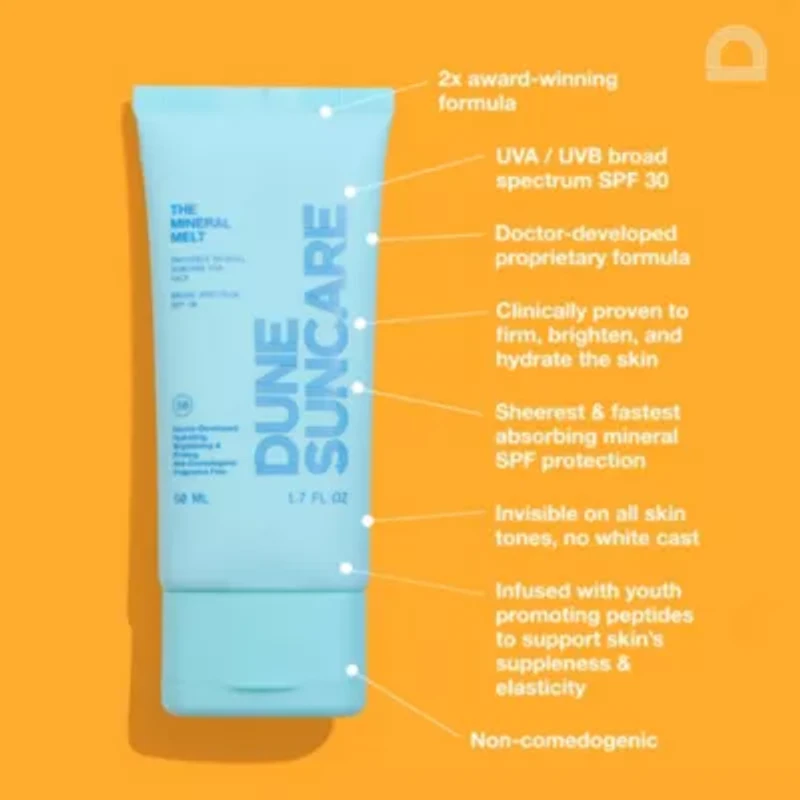 The Mineral Melt Invisible Mineral Face Sunscreen SPF 30