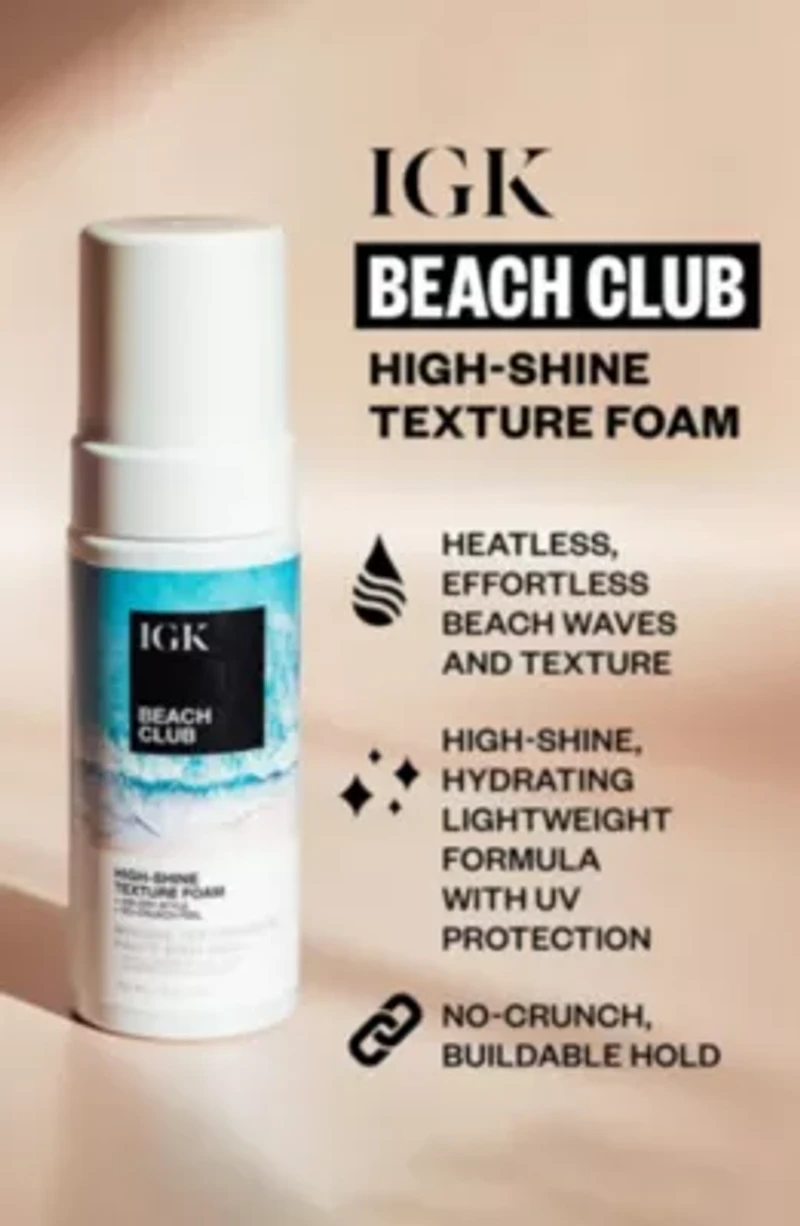 Beach Club High-Shine Texture Foam
