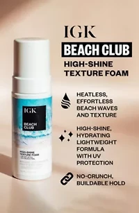Beach Club High-Shine Texture Foam