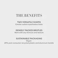 Number 8 Dual-Ended Eyeshadow Brush