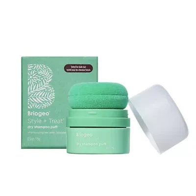 Style Plus Treat Dry Shampoo Puff - Tinted For Dark Hair