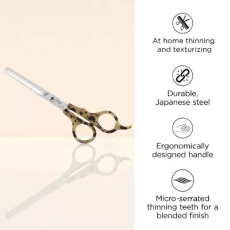Tortoise 6.25 Inch Hair Thinning and Texturizing Shear