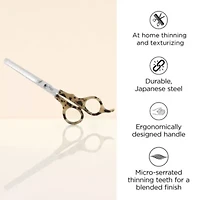 Tortoise 6.25 Inch Hair Thinning and Texturizing Shear