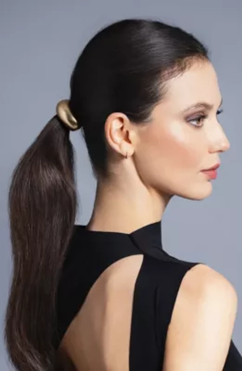 Brilliant Cuff Metal Hair Tie