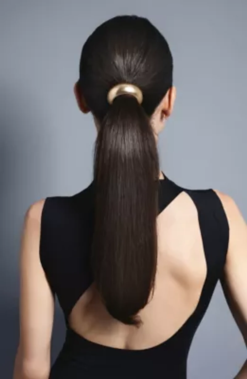 Brilliant Cuff Metal Hair Tie
