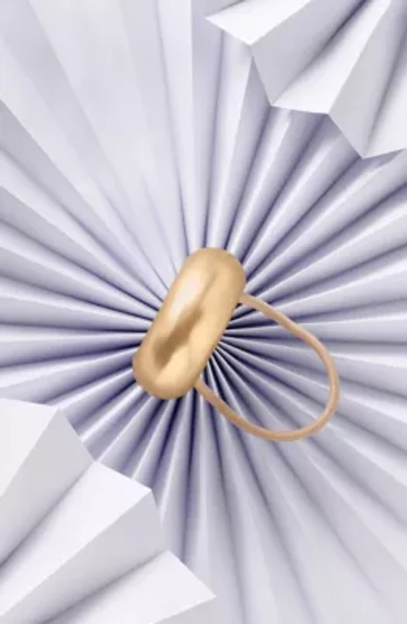 Brilliant Cuff Metal Hair Tie
