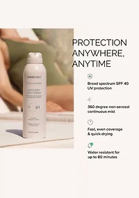 Quick Dry Body Spray SPF 40