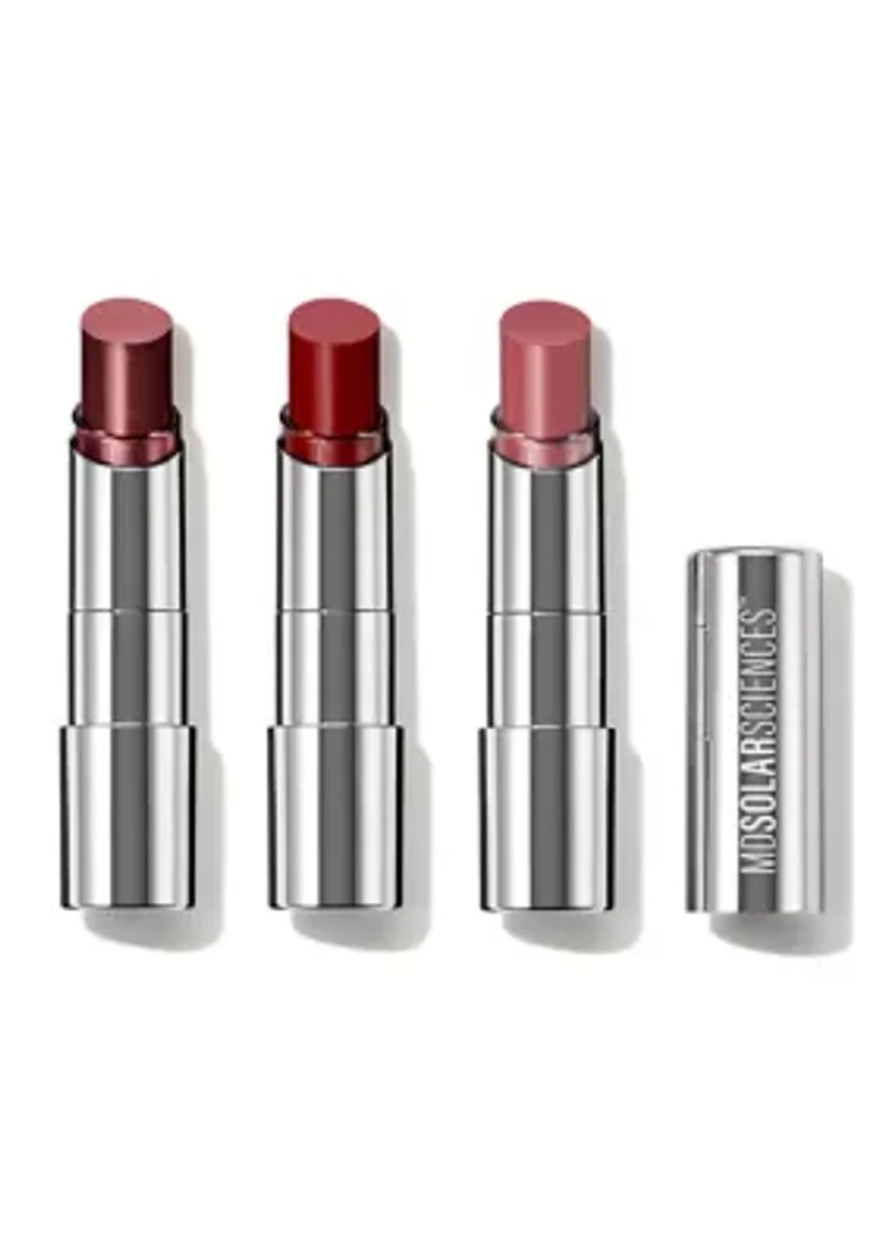 Lip Trio - The Vivids Spice, Ruby, Blush