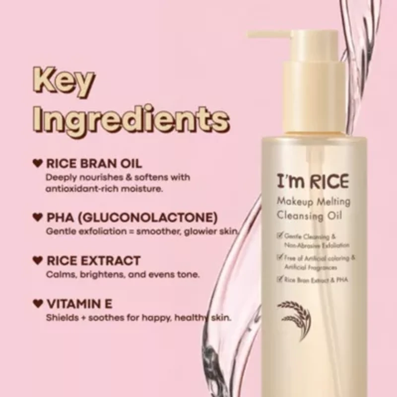 Tony Moly I'm Rice Makeup Melting Cleansing Oil