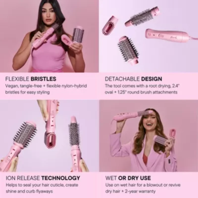 Interchangeable Blow Dry Brush