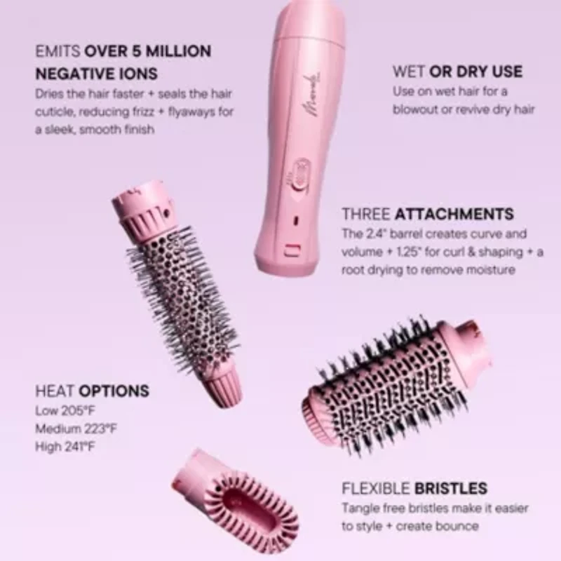 Interchangeable Blow Dry Brush