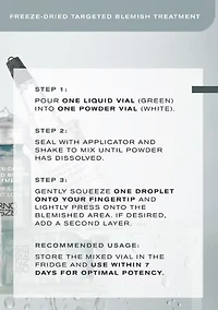 Freeze Dried Targeted Blemish Treatment