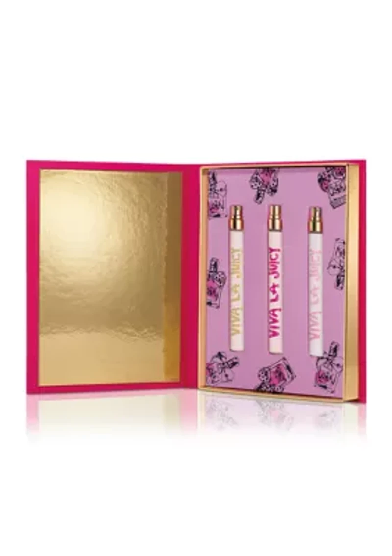 Viva La Juicy 3 Piece Fragrance Gift Set - $81 Value!