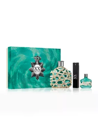 XX Artisan Teal 3 Piece Men's Cologne Gift Set - $167 Value!
