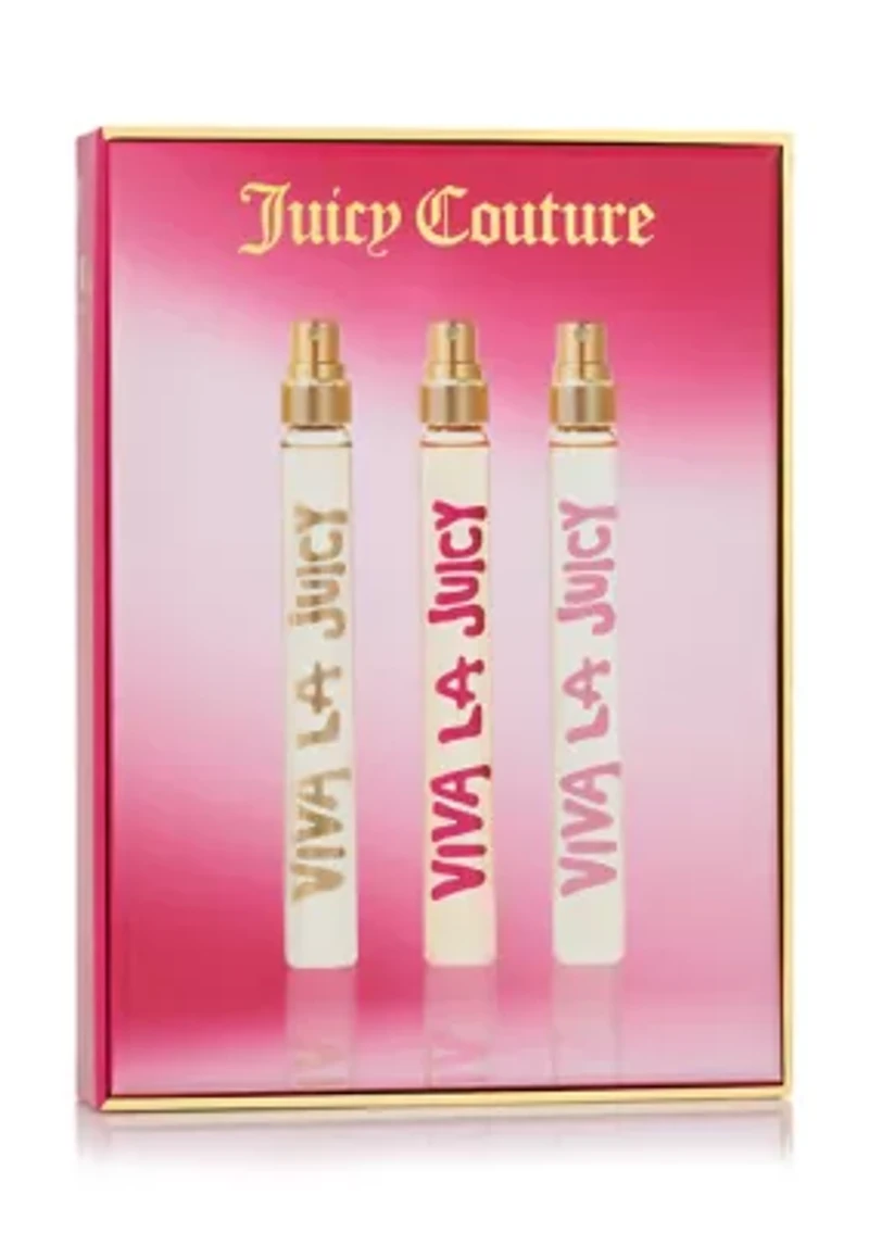 Viva La Juicy 3-Piece Travel Coffret Fragrance Gift Set