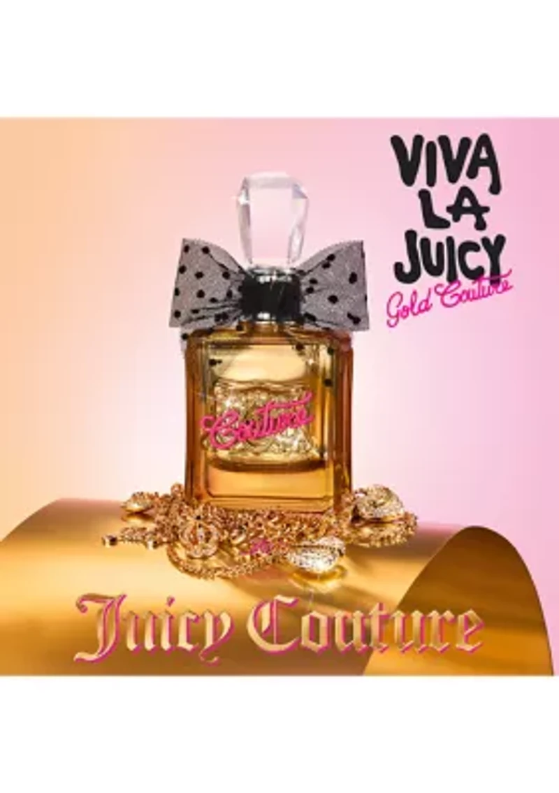 Viva La Juicy Gold Couture Eau de Parfum 3-Piece Fragrance Gift Set  $190 Value!