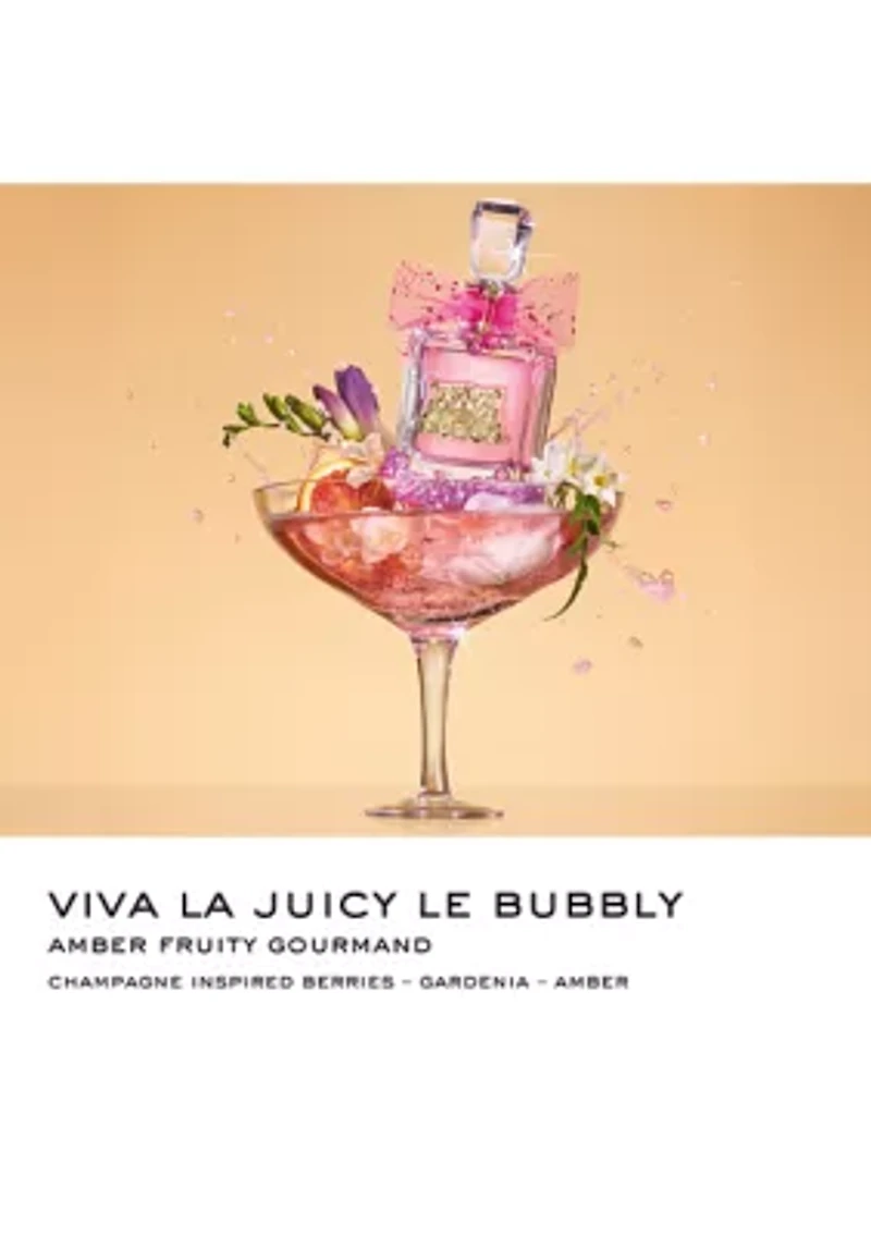 Viva La Juicy Le Bubbly Eau De Parfum 3-Piece Gift Set - $190 Value!