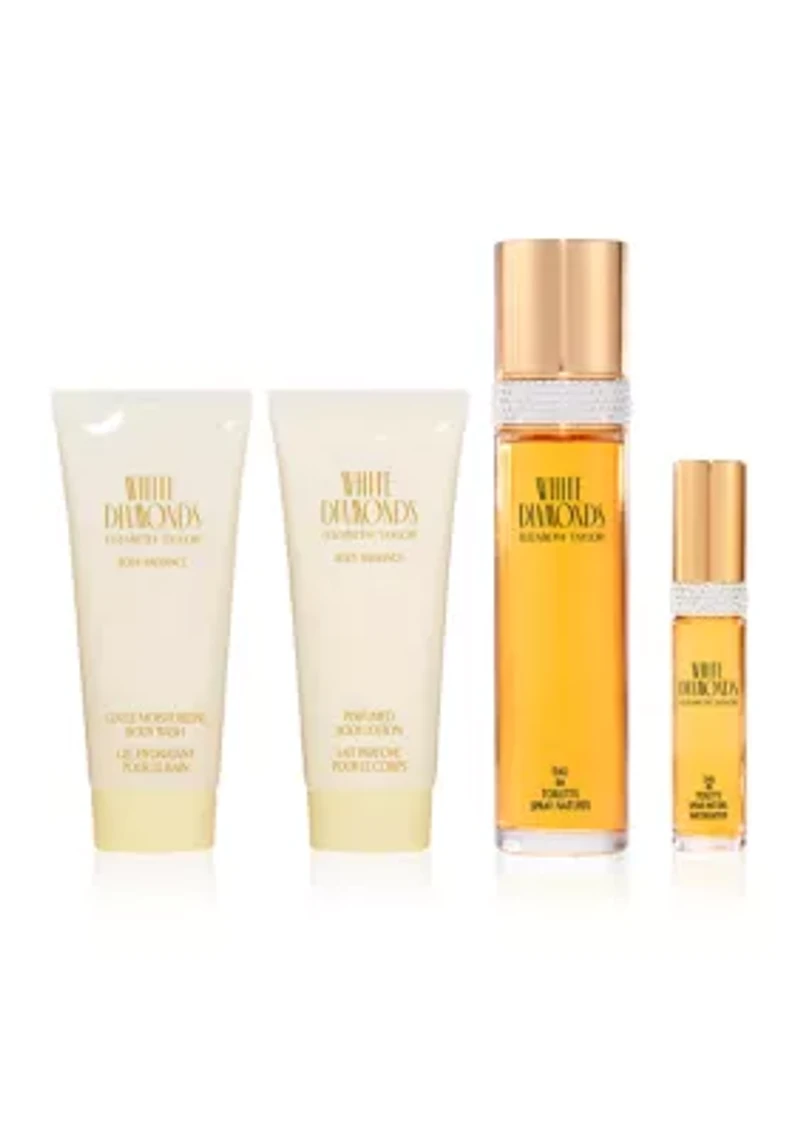 White Diamonds Mother's Day 4-Piece Fragrance Gift Set - $125 Value!