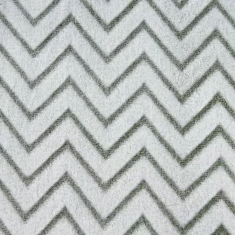 Chevron Plush Throw Blanket