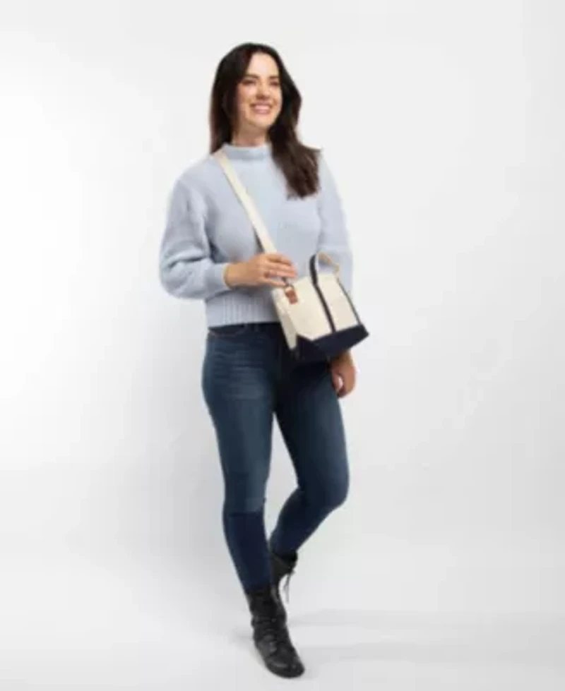 Crossbody Classic Tote Navy