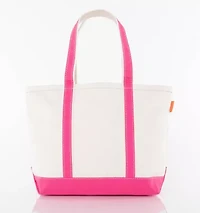 Personalized Medium Classic Tote Navy - Seahorse