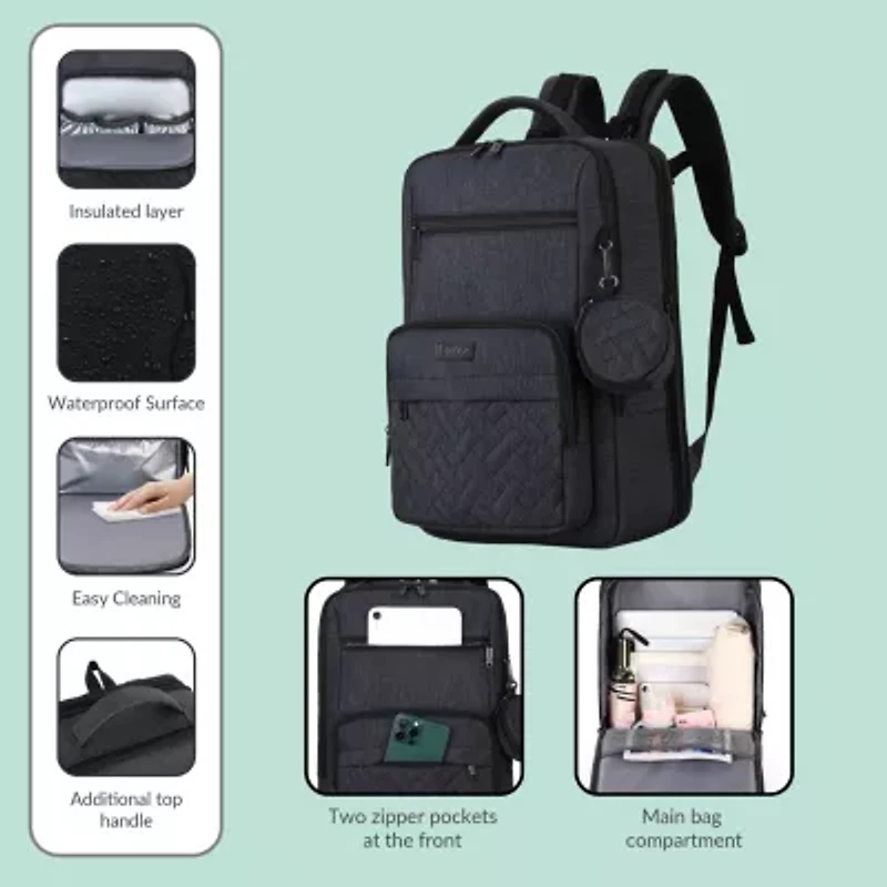 DUKAP MOM Pro Expandable Diaper Backpack