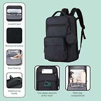 DUKAP MOM Pro Expandable Diaper Backpack