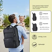 DUKAP MOM Pro Expandable Diaper Backpack