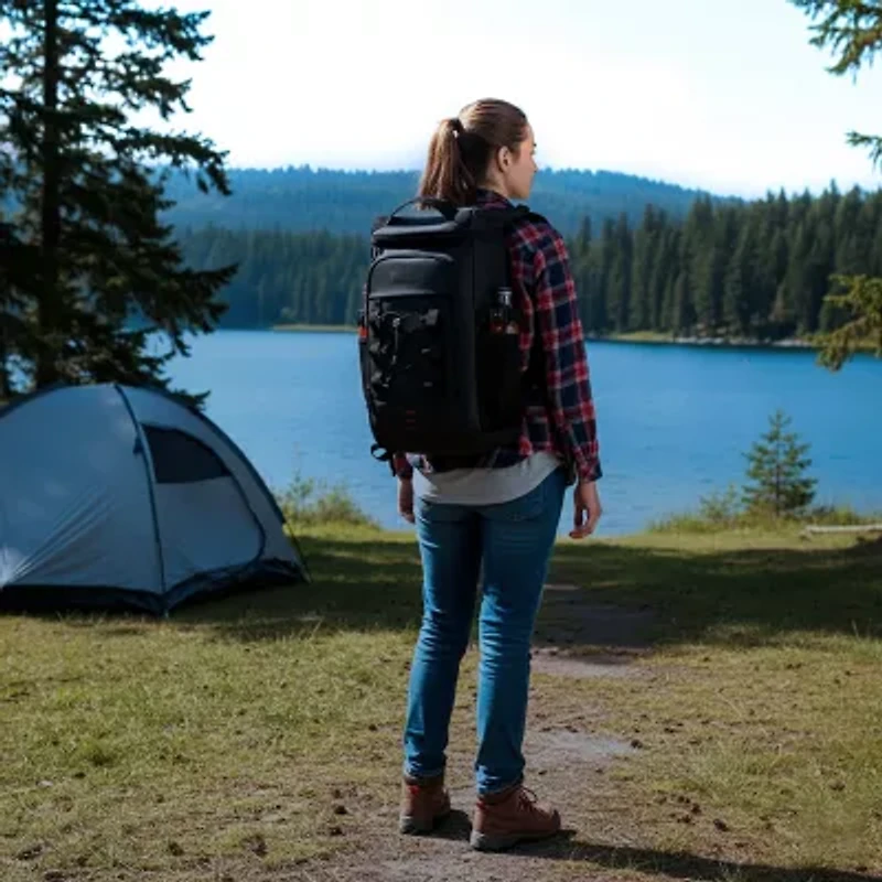 DUKAP KIVA Insulated Cooler Backpack Black