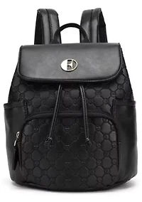 Compass 10L Vegan Leather Monogram Mini Backpack